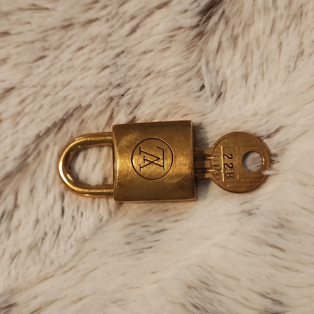 Louis Vuitton lock and key #228